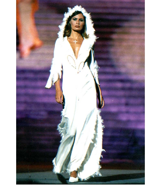 Abiti da sera personalizzati abbigliamento personalizzato Atelier a Roma. Design abito donna cerimonia vestito elegante su misura sartoria Elins moda foto-580 
